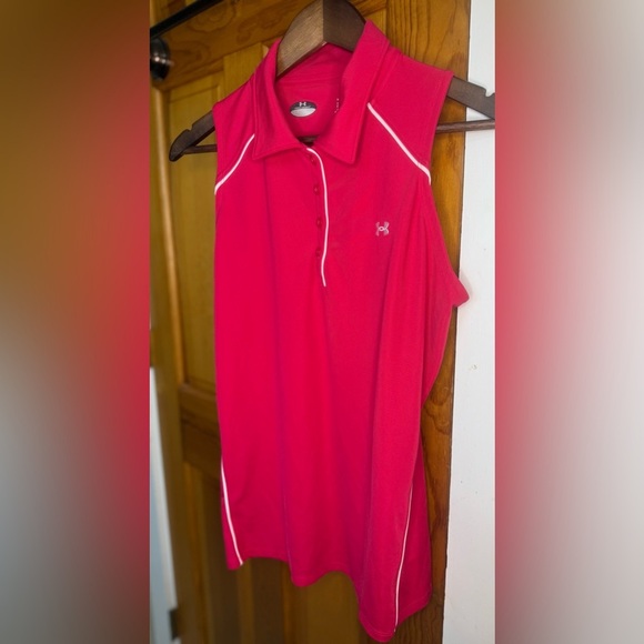 Under Armour Women's Golf Polo/ Activewear Tank Top - Picture 3 of 5